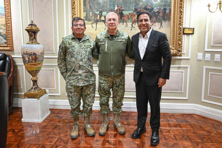 Reconoce Eduardo Ramírez respaldo de las Fuerzas Armadas para garantizar resultados en materia de seguridad en Chiapas