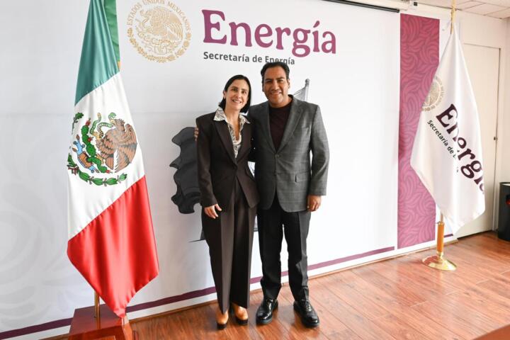 Eduardo Ramírez presenta a la secretaria de Energía proyecto para llevar gas natural al Polo de Desarrollo Industrial en Tapachula