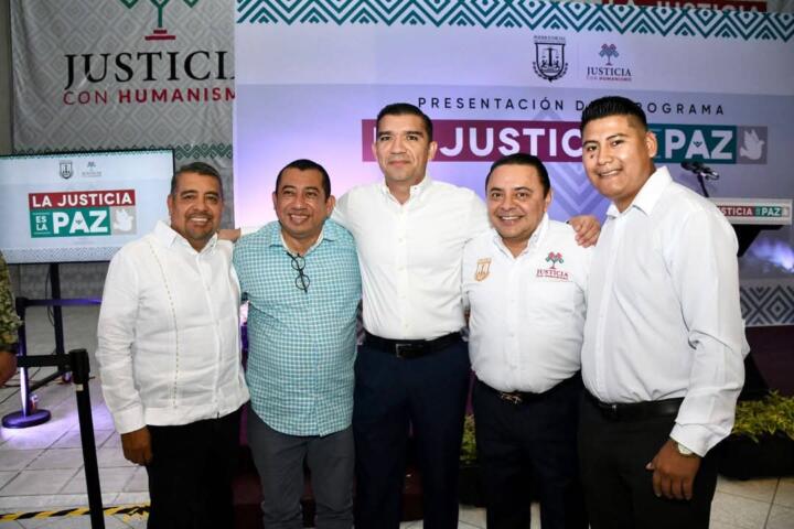 Javier Jiménez respalda campaña “La justicia es la paz” en Chiapas