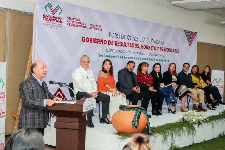 Secretaría de Finanzas lleva a cabo el Primer Foro de Consulta Ciudadana para el Plan Estatal de Desarrollo 2025-2030
