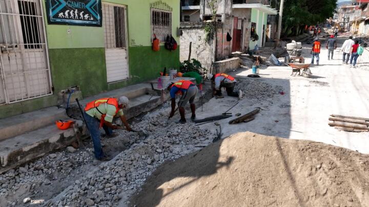 Mejoramos la infraestructura vial en la Francisco I. Madero: Ayuntamiento de Tuxtla