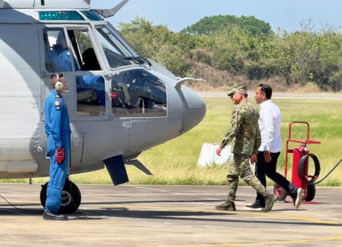 Eduardo Ramírez y secretario de Marina analizan proyectos para impulsar el desarrollo de Chiapas