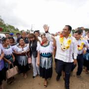 En Chilón, Eduardo Ramírez constata respaldo popular al proyecto "La autopista es nuestra, la ruta de las Culturas Mayas”