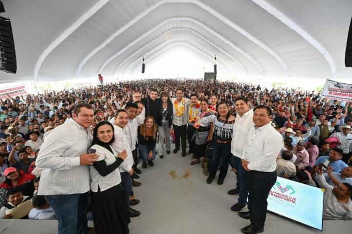 En Chilón, Eduardo Ramírez constata respaldo popular al proyecto "La autopista es nuestra, la ruta de las Culturas Mayas”