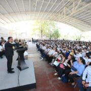 Eduardo Ramírez reitera compromiso con el desarrollo educativo y la seguridad de las y los jóvenes