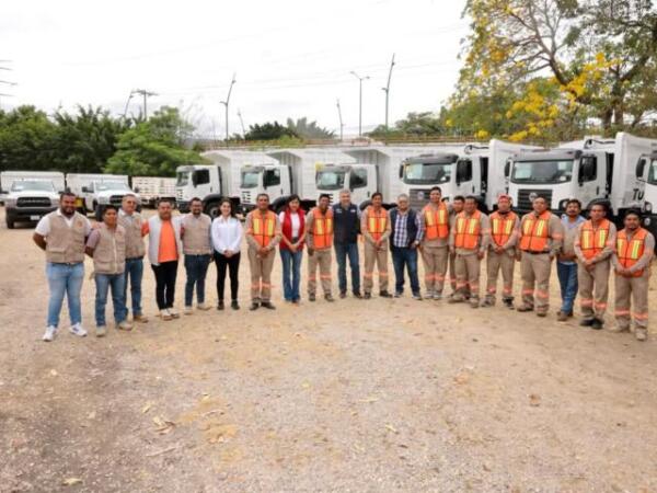 Con más camiones fortalece Ayuntamiento de Tuxtla recolección de basura