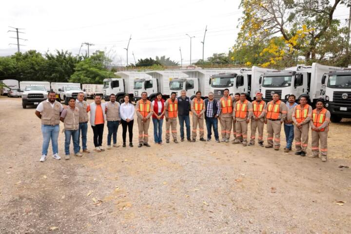 Con más camiones fortalece Ayuntamiento de Tuxtla recolección de basura