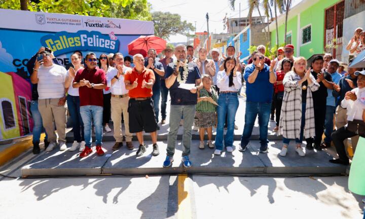 Calles Felices, ahora en beneficio de la colonia 6 de Junio: Angel Torres