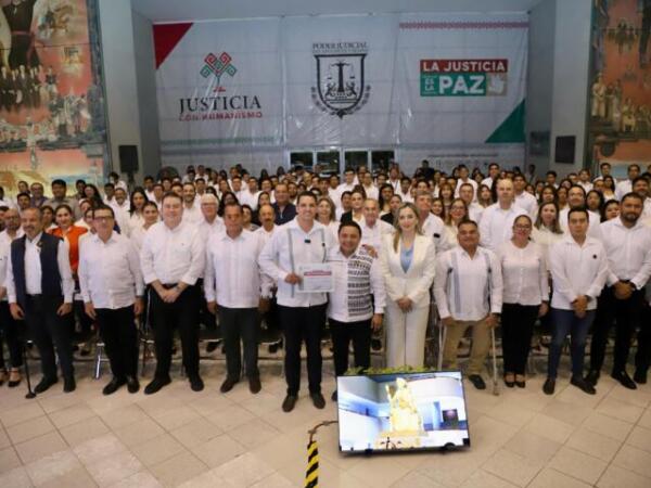 Reafirma Poder Judicial su compromiso con la capacitación y actualización en beneficio de una justicia más humanista: Moreno Guillén