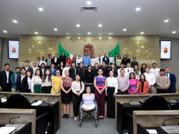 La voz de las y los jóvenes se escuchó en Congreso del Estado