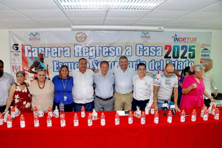 Indeporte presente en el lanzamiento de la 7ª Carrera Con Causa “Regreso a Casa 2025” de la ESE