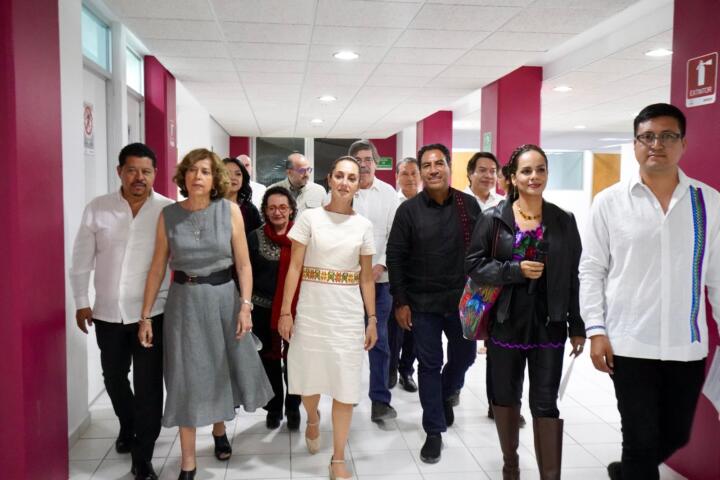 En Comitán, Eduardo Ramírez acompaña a Claudia Sheinbaum en apertura de la Universidad Nacional Rosario Castellanos