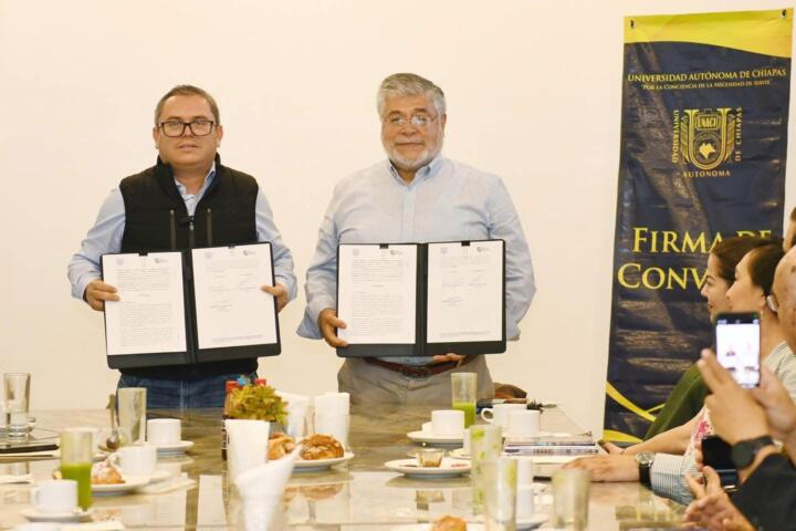 Acuerdan UNACH y Club de Industriales de Chiapas generar acciones que impacten en la sociedad y la comunidad universitaria