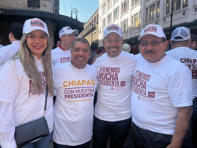 Javier Jiménez reafirma su respaldo a Claudia Sheinbaum en asamblea informativa en el Zócalo