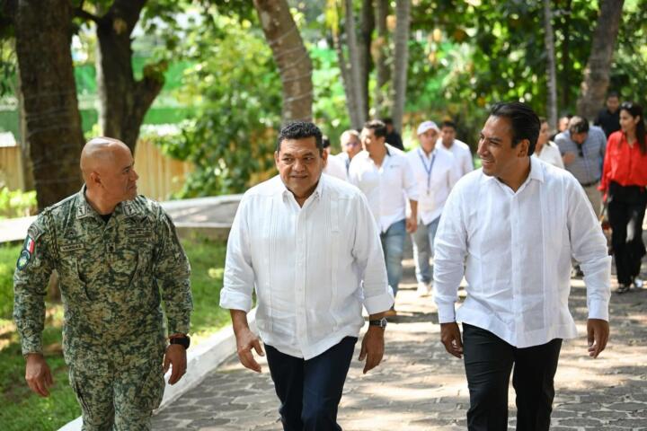 Eduardo Ramírez y Javier May firman Acuerdo de Paz entre Chiapas y Tabasco