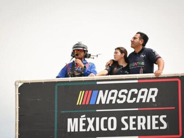 Destaca Eduardo Ramírez ambiente de paz y reactivación turística en la carrera Nascar en Chiapas