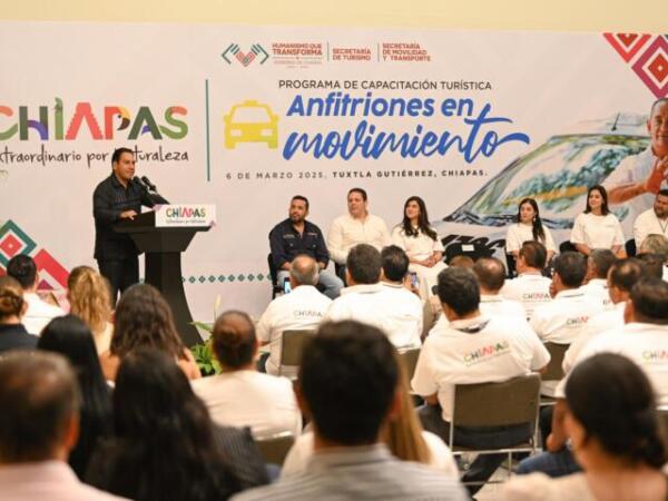 Encabeza Eduardo Ramírez el arranque del Programa de Capacitación Turística Anfitrión en Movimiento