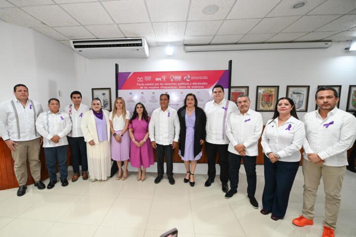 Eduardo Ramírez reafirma su compromiso con la participación política de las mujeres en Chiapas