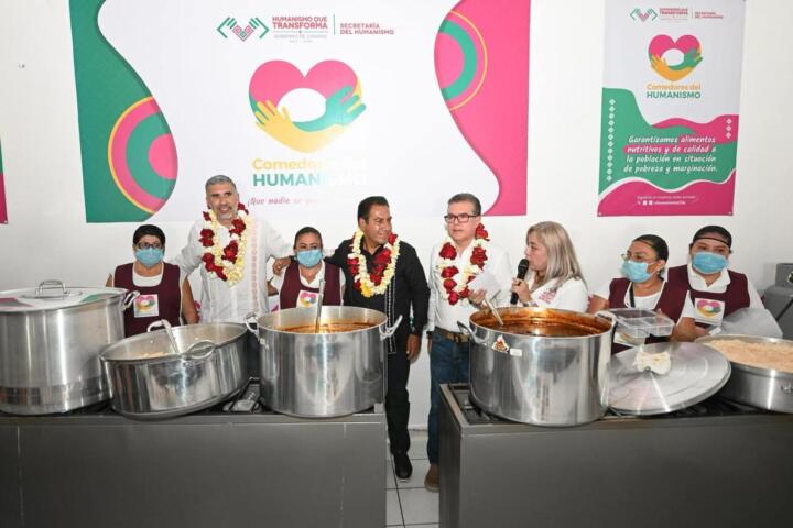 Eduardo Ramírez inicia Comedores del Humanismo para garantizar alimentación a sectores vulnerables