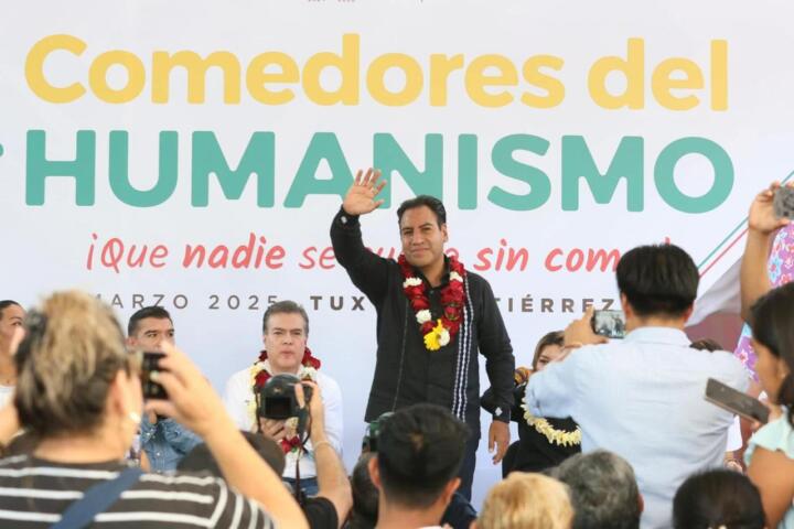 Eduardo Ramírez inicia Comedores del Humanismo para garantizar alimentación a sectores vulnerables