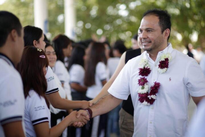 Anuncian recursos de “La Escuela es Nuestra” a planteles del Cobach en la Frailesca