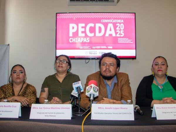 El SACPC y el Coneculta publican la Convocatoria Pecda Chiapas 2025