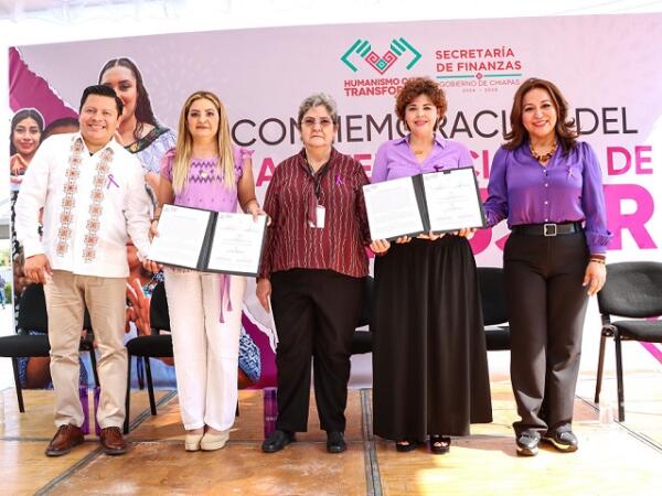 Jornada por el Día Internacional de la Mujer en la Secretaría de Finanzas