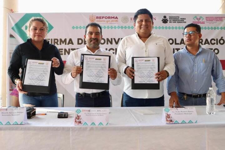 Icheja y municipios de la región Norte de Chiapas alfabetizarán juntos