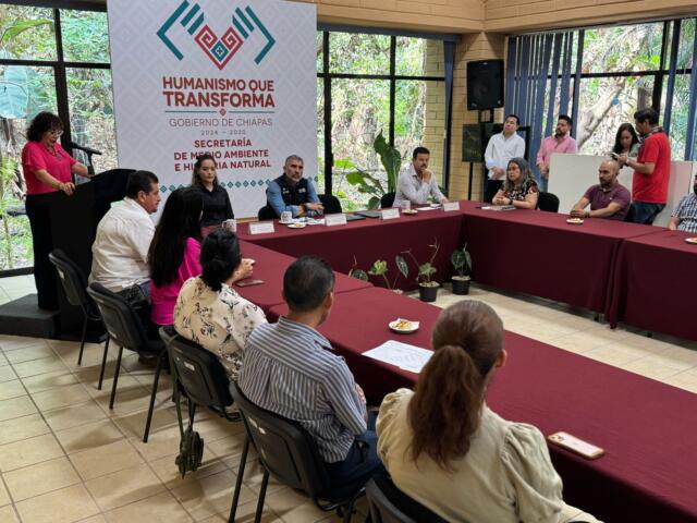 Firman convenio para fortalecer el monitoreo de la calidad del aire en la zona Metropolitana de Chiapas