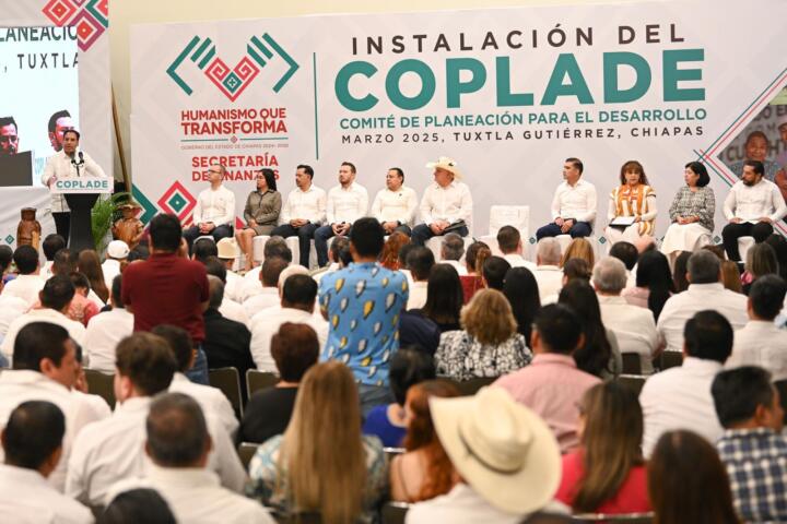 Atestigua magistrado presidente la Instalación de la Asamblea Plenaria del Comité de Planeación para el Desarrollo