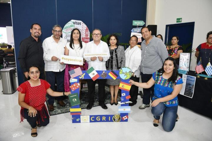 Estudiantes de Costa Rica, Bolivia, Colombia y Chiapas participaron en la Muestra Cultural Internacional de la UNACH