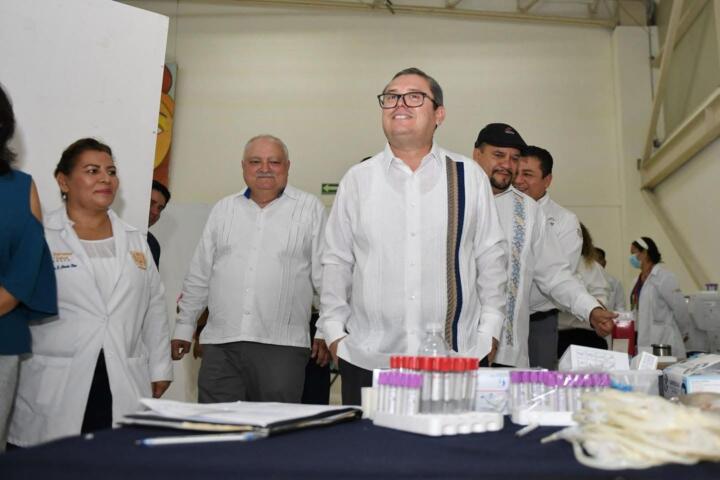Se realizó en la UNACH Jornada de Donación de Sangre OCELOTE
