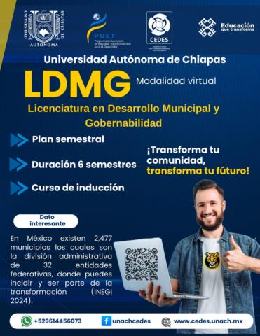 Sé parte de la licenciatura en Desarrollo Municipal y Gobernabilidad