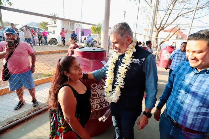 Avanza proyecto “Almacenamiento Seguro” en Llano del Tigre, en Copoya