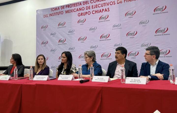 Isaías Alfaro Castellanos, nuevo presidente del IMEF Grupo Chiapas