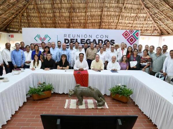 Gobierno de Eduardo Ramírez y delegaciones federales fortalecen trabajo conjunto a favor de Chiapas