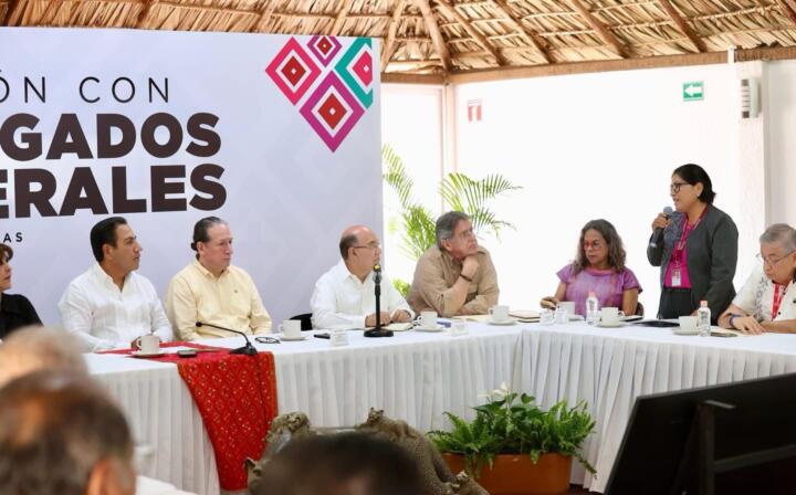 Gobierno de Eduardo Ramírez y delegaciones federales fortalecen trabajo conjunto a favor de Chiapas