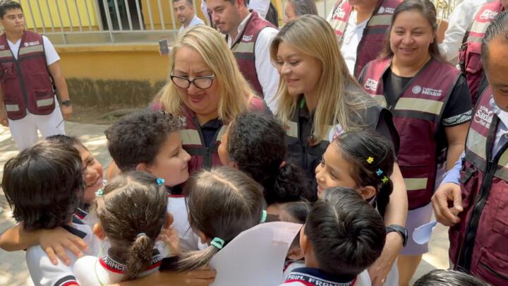 Sofía Espinoza atestigua puesta en marcha de la Estrategia Nacional: "Vive Saludable, Vive Feliz”