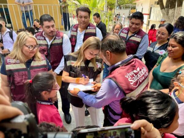 Sofía Espinoza atestigua puesta en marcha de la Estrategia Nacional: "Vive Saludable, Vive Feliz”