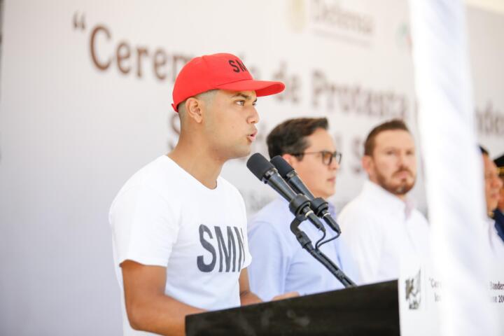 Juventud chiapaneca comprometida con la patria por la construcción de paz en Chiapas: Moreno Guillén