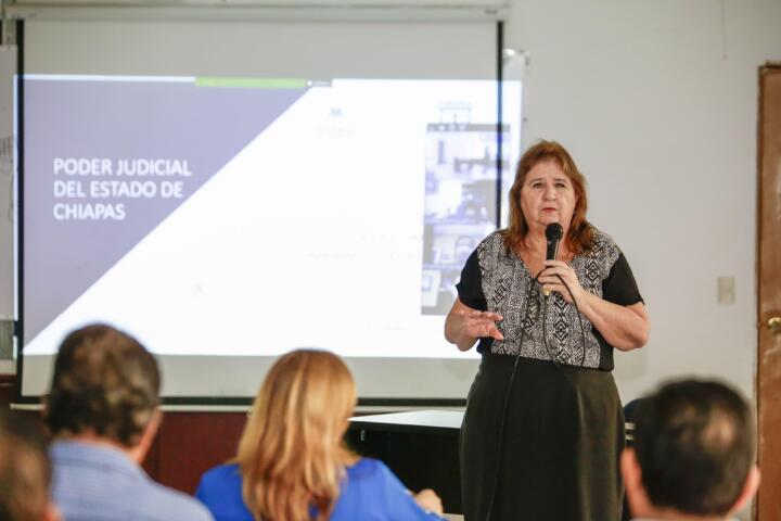 Continúa Poder Judicial curso taller para abogadas y abogados chiapanecos
