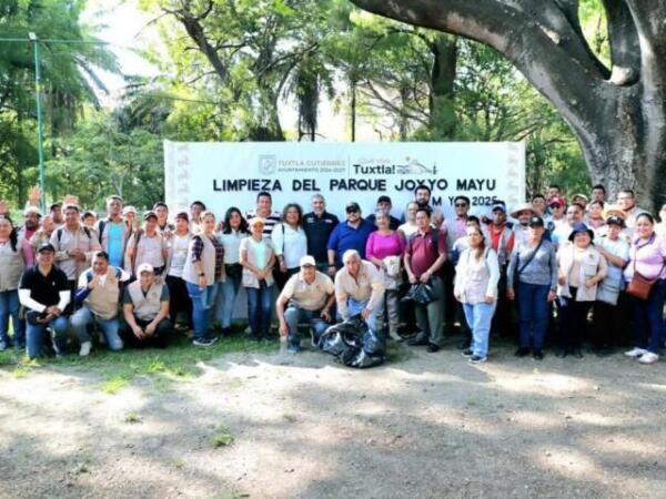 Juntas y juntos limpiamos el Joyyo Mayu, en Tuxtla: Angel Torres