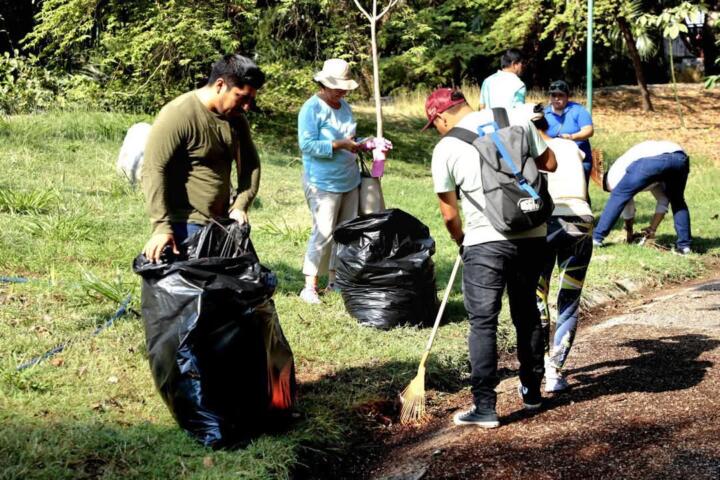 Juntas y juntos limpiamos el Joyyo Mayu, en Tuxtla: Angel Torres