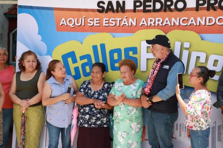 Iniciamos una calle más en San Pedro Progresivo: Angel Torres