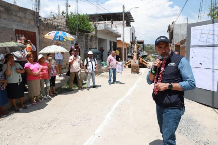 Iniciamos una calle más en San Pedro Progresivo: Angel Torres