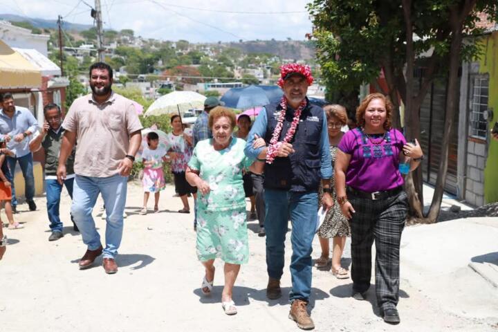 Iniciamos una calle más en San Pedro Progresivo: Angel Torres