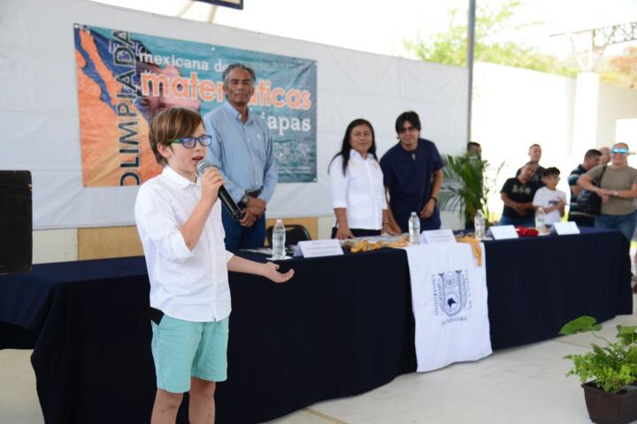 Se realiza en la UNACH la premiación de la fase estatal de la Olimpiada Mexicana de Matemáticas para Educación Básica