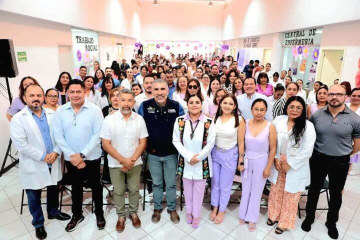 Lanza Angel Torres campaña gratuita en la Clínica de Diagnóstico de la Mujer Oriente