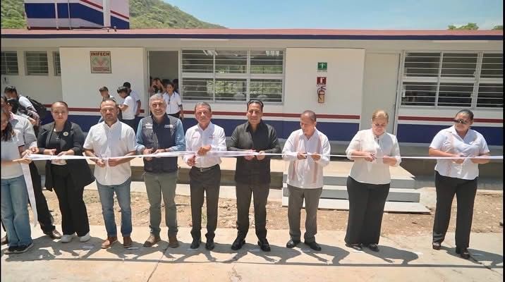Eduardo Ramírez impulsa educación con nueva infraestructura en el Cobach 234 Plan de Ayala