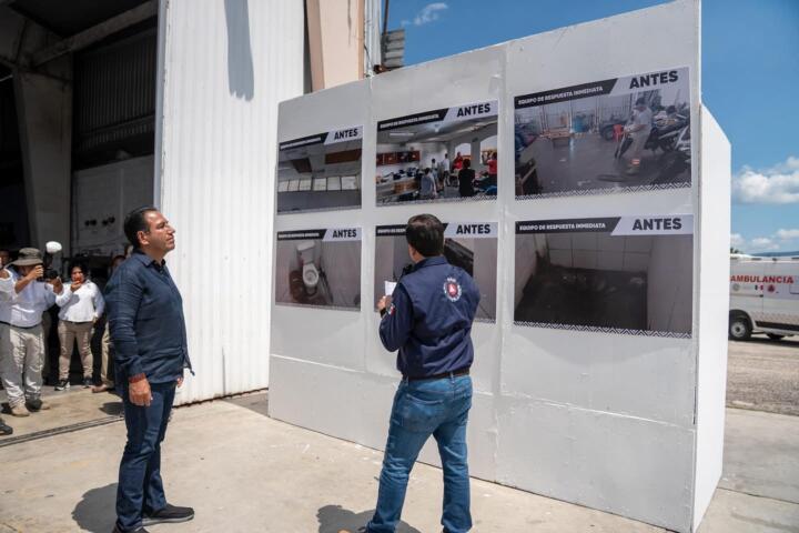 Eduardo Ramírez impulsa fortalecimiento institucional de Protección Civil en beneficio del pueblo de Chiapas